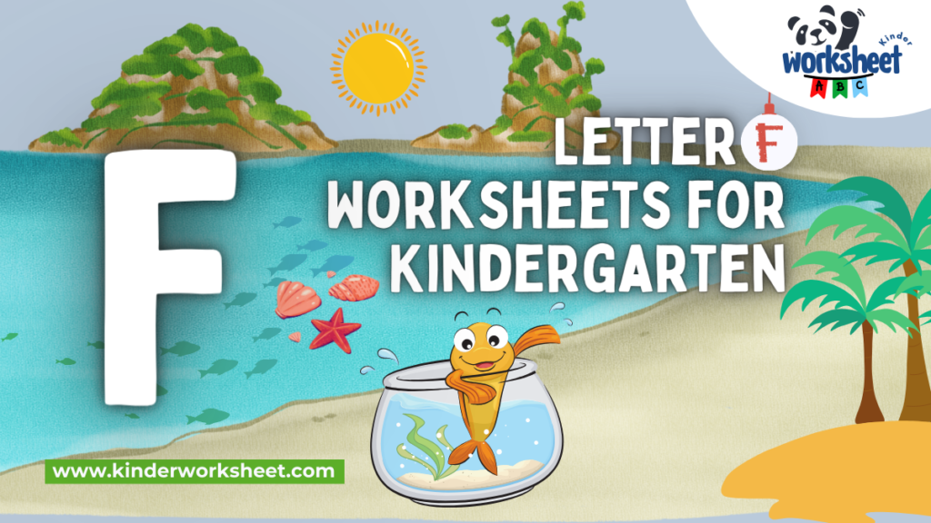 Letter F Worksheets for Kindergarten