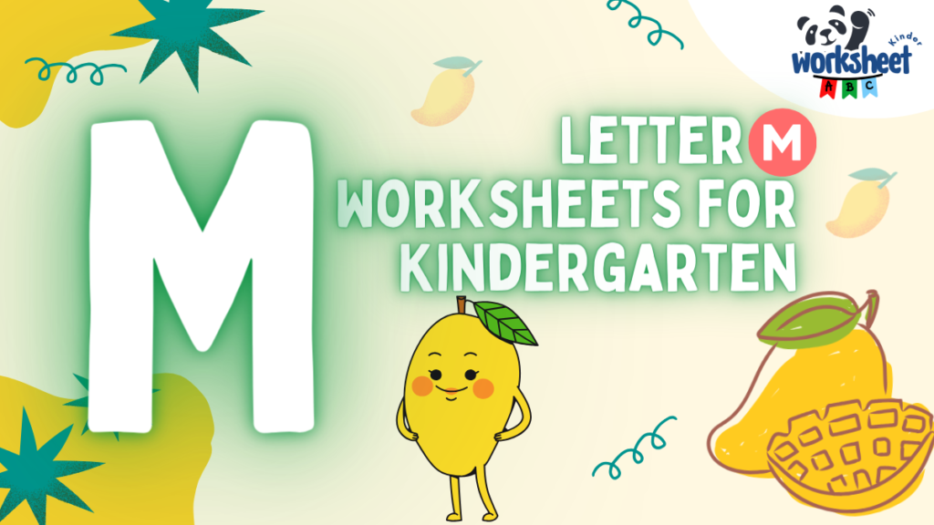 Letter M Worksheets for Kindergarten