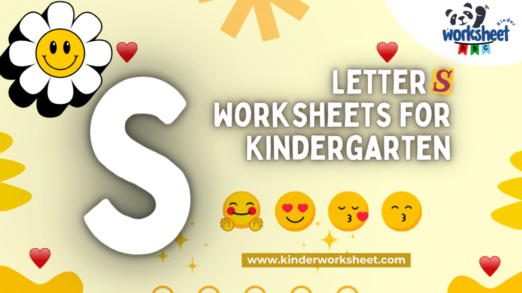 Letter S Worksheets for Kindergarten