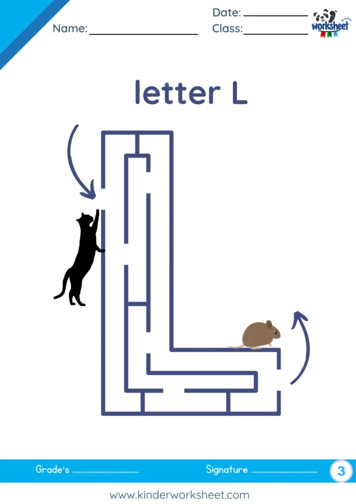 Letter L.