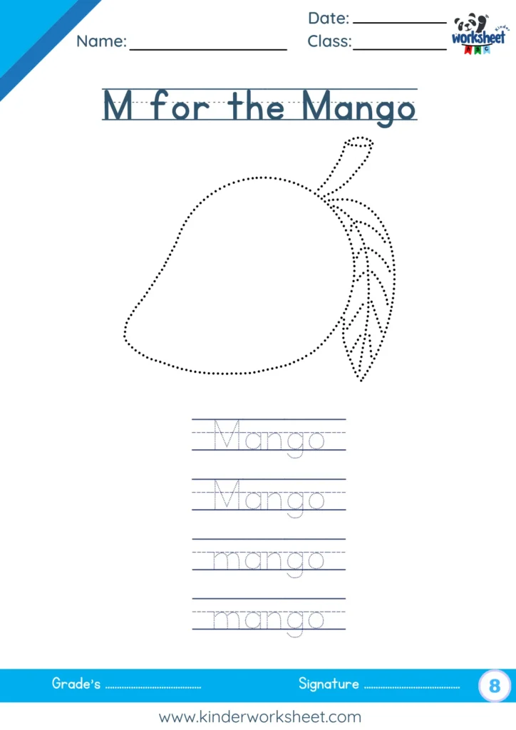 M for the Mango
