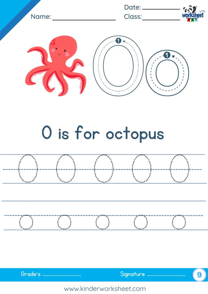 O is for octopus