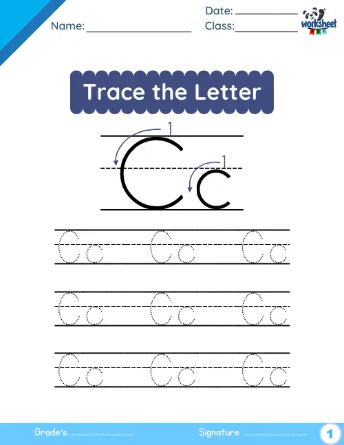 Trace the Letter