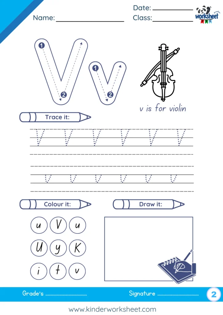 v is for violin