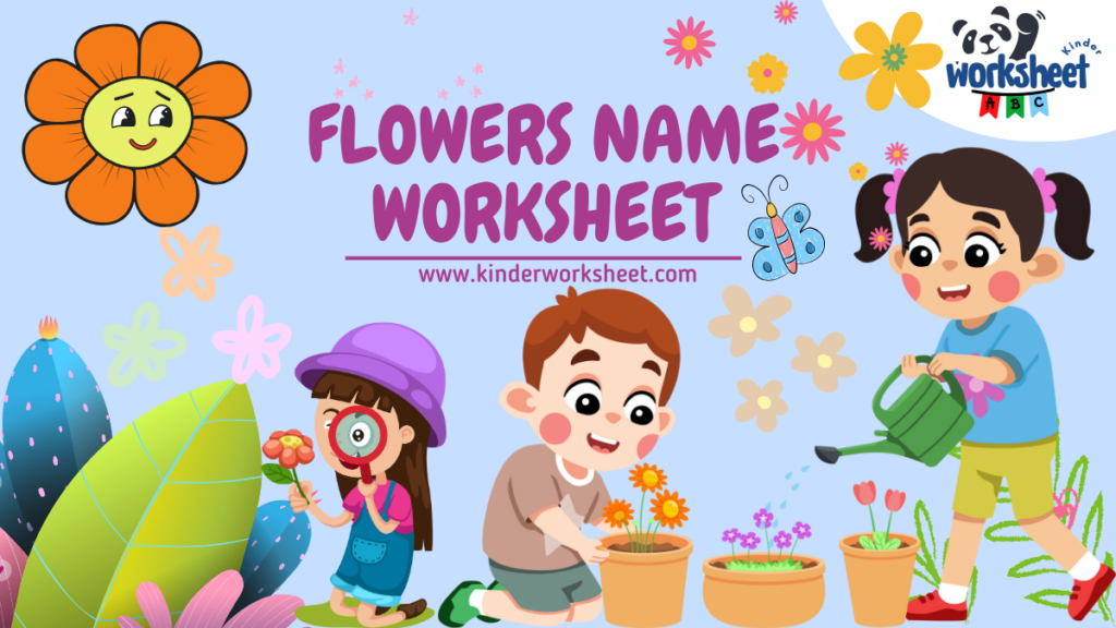 Flowers Name Worksheet