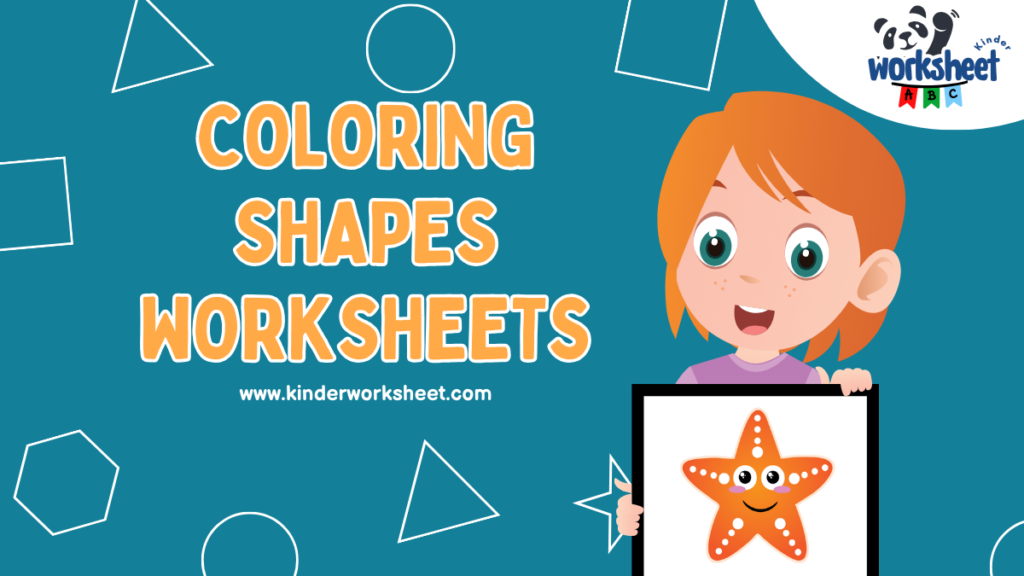 Shapes Coloring Worksheets For Kindergarten